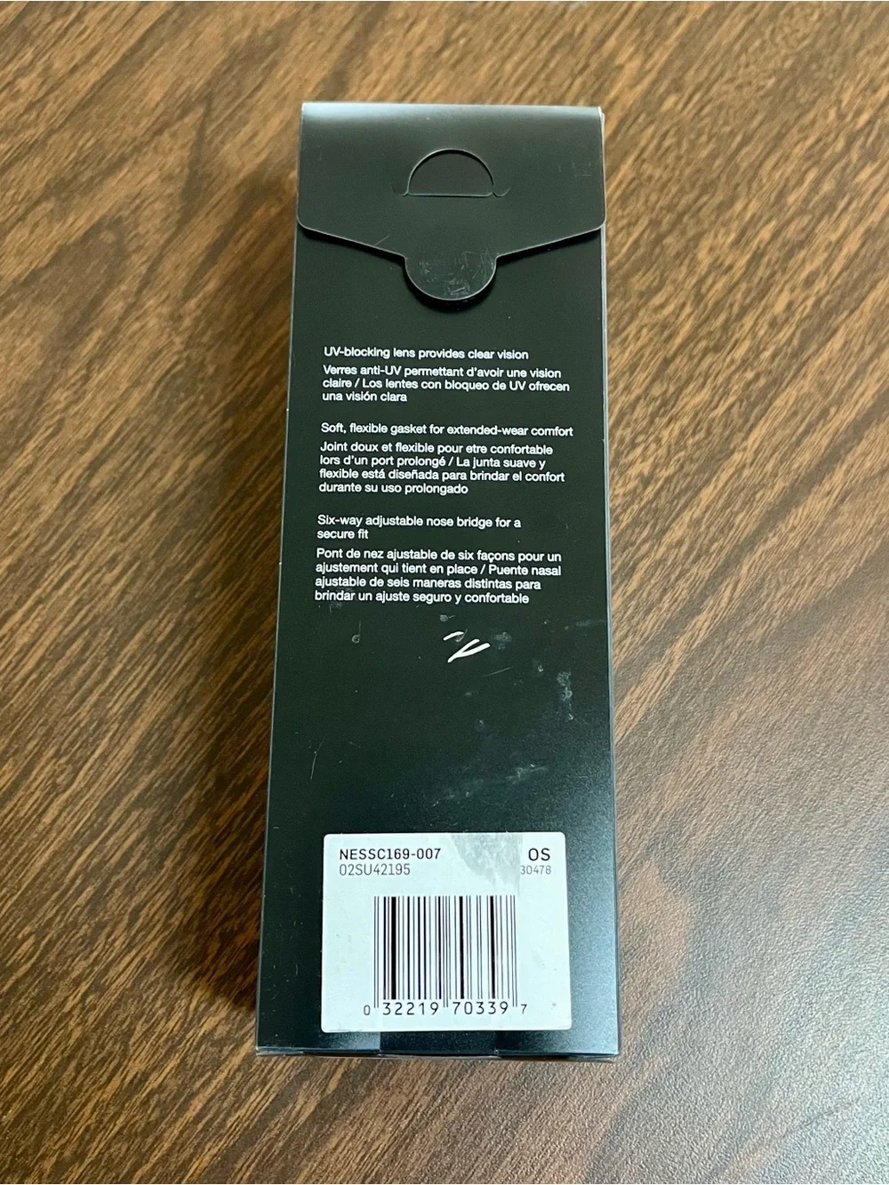 Nike Active Hydroblast Swim Goggle Smoke NESSC169-007 NEW